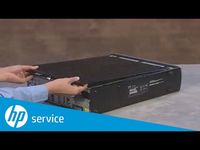 Replace PC Case | Pavilion Slimline s5000 | HP Support - YouTube
