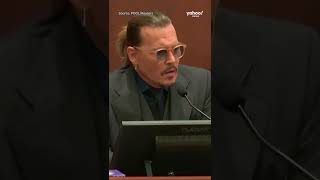 Johnny Depp describes taking drugs with Marilyn Manson | #shorts #yahooaustralia