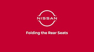 2026 Nissan Frontier - Folding the Rear Seats