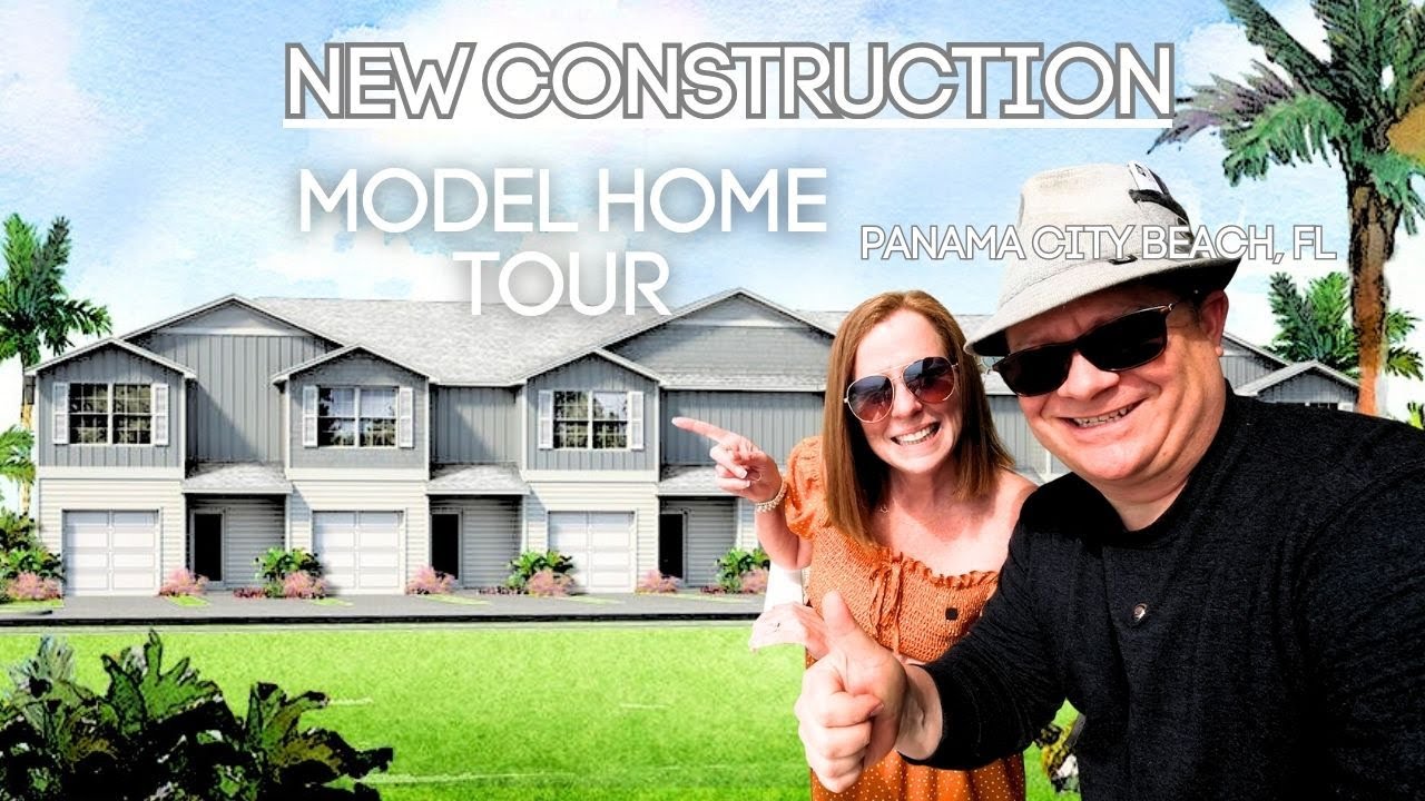New Construction Townhomes: Model Home Tour - BAYSIDE AT WARD CREEK in Panama City Beach, FL