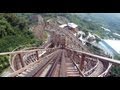 Wood coaster pov gci wooden roller coaster knight valley china 