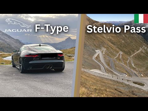 DRIVING the most FAMOUS Road in Europe | Passo Stelvio | Jaguar F-Type | 4K