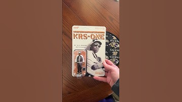 Soren Baker on KRS-One "By All Means Necessary" ReAction Figures by Super7 | #Shorts #rap #hiphop