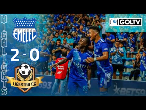 Emelec Libertad Goals And Highlights