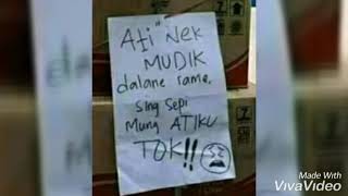 Status keren mudik