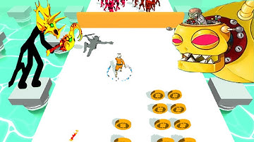 CROWD MASTER 3D / NOOB vs PRO vs HACKER / All Levels / all skins #4 // Jackky JP //