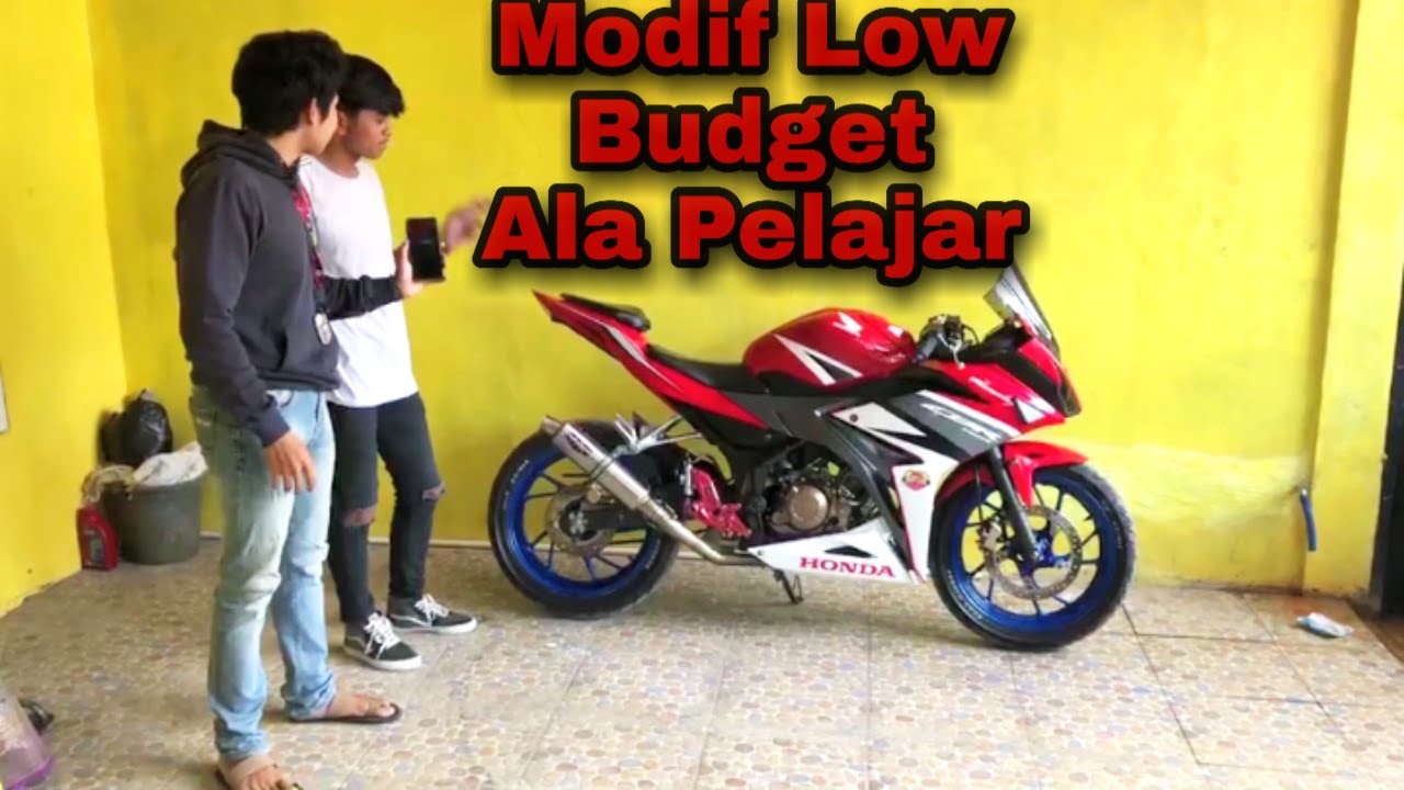 Modif CBR 150R Hedon Style Fakboy Cuma Modal Segini Cbr150 Motovlog R15v3 Gsx150 YouTube