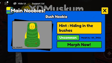 How To Get Bush Noobie | Find The Noobies