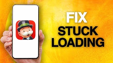How To Fix And Solve MONOPOLY GO Game App Stuck Loading Problem