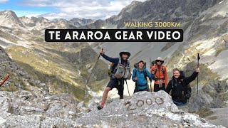 Te Araroa Gear Video | Hiking 3000km the length of New Zealand with a single backpack