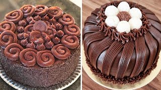 Fancy NUTELLA Chocolate Mixed Cake Ideas | Amazing Cake Decorating Tutorial | Tasty Dessert