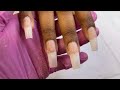 How to do a full set of acrylic nails | Nails for beginners step by step