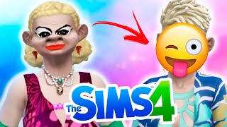 SIMS 4 CHALLENGE - Ugly to Beauty 😜