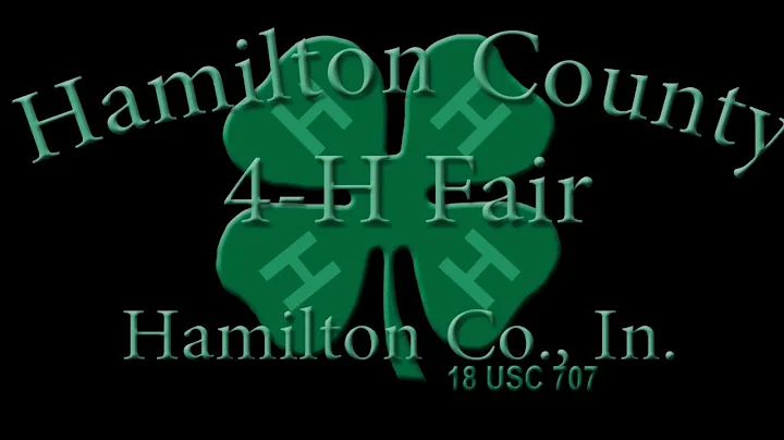 Hamilton County 4-H Fair Live show Horse Arena