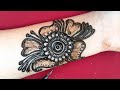 Shaded arabic mehndi design for hands  mehendi henna by farheen  simple mahendi designeasy mehndi