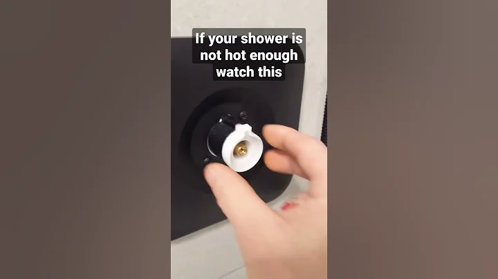 Shower not hot enough. Check this before you call a plumber #shorts #plumbing #diy