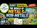 Class 7 Science | Chapter 4 The World of Metals and Non-Metals | Complete NCERT Explanation | part 2