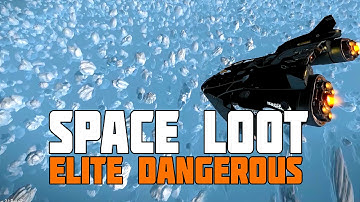 Elite: Dangerous - The Engineers - Collecting Space Loot & Combat in Ice RES
