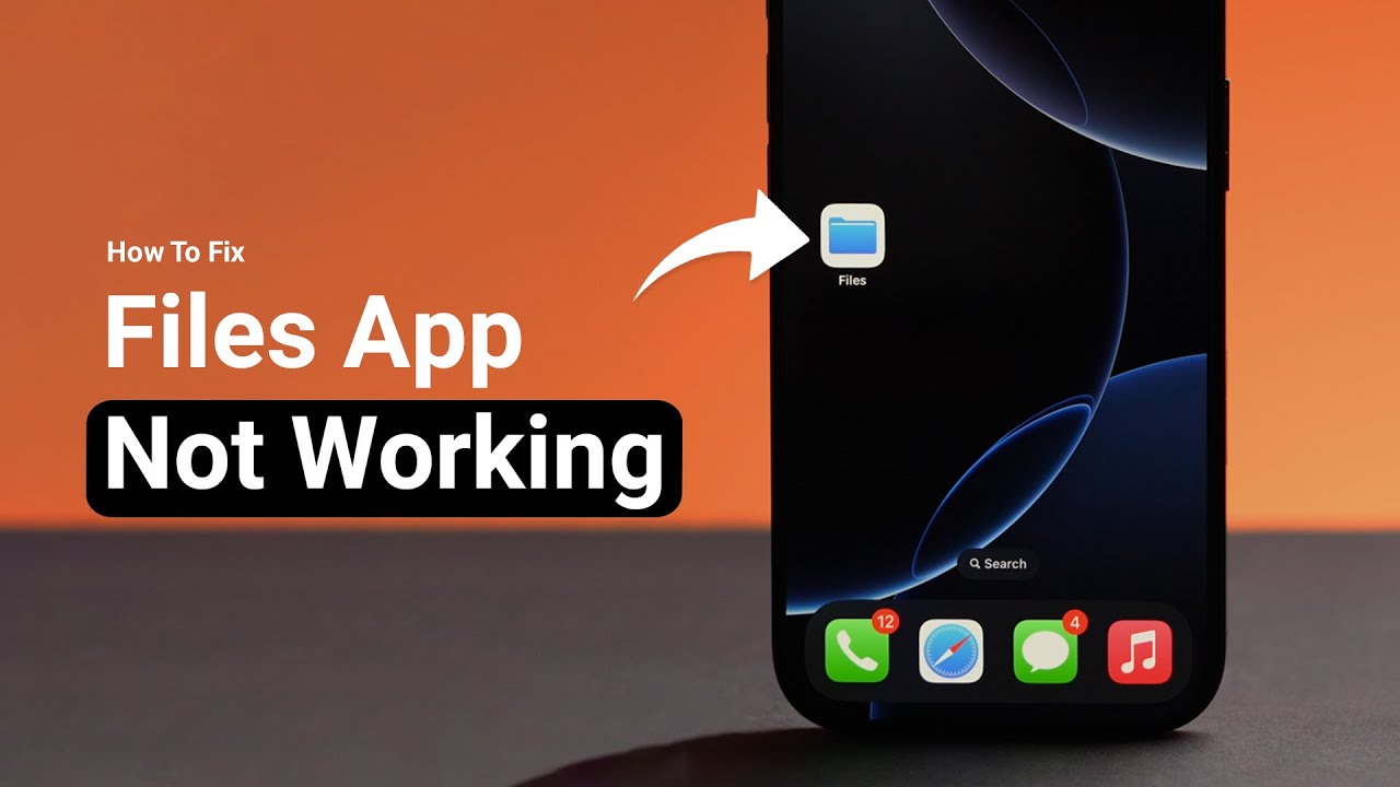 How to Fix Files App Not Working on iPhone?