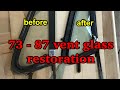 73 - 87 vent glass window restoration CHEVROLET GMC chevy DIY C10 C20 C30