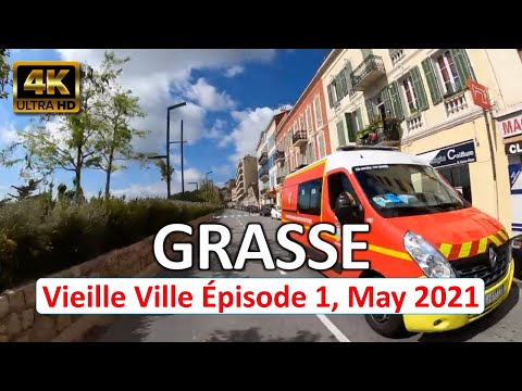 Grasse, France • Vieille Ville Episode 1 • Cote d'Azur • May 4, 2021 • 360° Virtual Tour 4K HDR