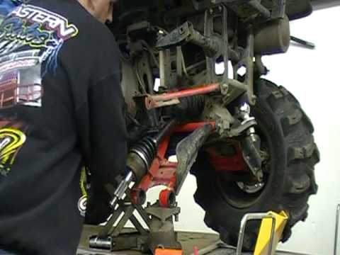 SPORTSMAN A ARM REPLACEMENT PART 2 - YouTube rzr 2008 parts diagram 