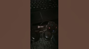 How to connect joystick on low end laptop #shorts