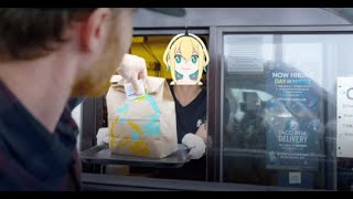 Pikamee embarrasses herself when she's working at Taco Bell