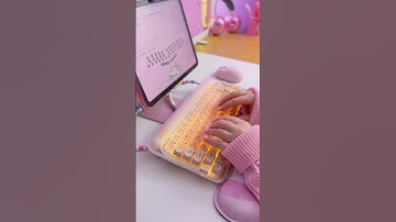 Keyboard ASMR with the Lofree Dot foundation keyboard 🩷