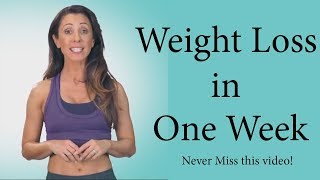 Lose weight fast in 1 week without ...