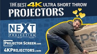 5 Best 4K Ultra Short Throw Projectors