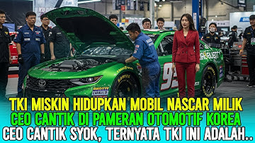 TKI YANG DICACI MAKI‼️TKI INI SELAMATKAN CEO CANTIK KOREA SAAT MOBIL NASCAR MILIKNYA MATI TOTAL