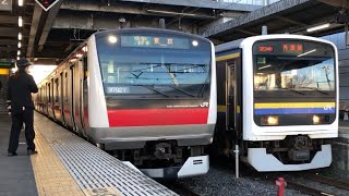 JR誉田駅を入線.通過.発車する列車パート5。