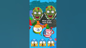 Zombie🧟‍♀️🧟‍♂️ Virus in nutshell😱😱😭😭🥶😱😱||Danger time in nutshell😱😭😭🥺🥺🇵🇰😭||#shorts #countryballs