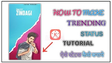How To Make Trending Full Screen Professional WhatsApp Status Video Editing In Kinemaster Tutorial