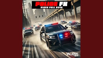 POLICE SIREN (PULLING OVER CAR FX)