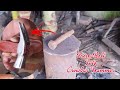 How to make a crow bar hammer using traditional methods