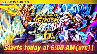 NEW LF + ULTRA 6th Year Anniversary CHARACTER REVEALS and STUFF LIVE!!! (DB Legends NEW Characters!)