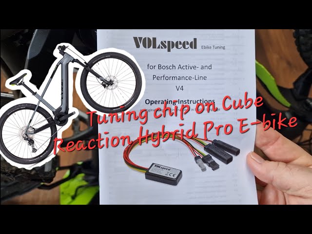 Installing Volspeed V4 onto my Cube Reaction Hybrid Pro E-bike