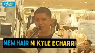 Kyle Echarri sports new hairstyle, shares hot weather must haves