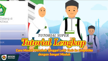 Merubah Format Tanggal Lahir Siswa (dd-mm-yyyy/emis) ke Format (yyyy-mm-dd/Simpatika) dengan mudah