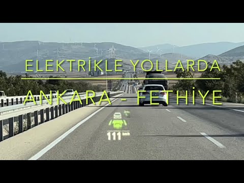 Elektrikle Yollarda 22 - Ankara Fethiye - BMW iX3 - Uzun Yol