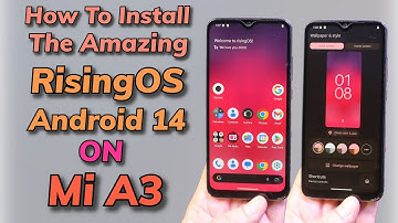 Install RisingOS Android 14 On Mi A3 Smooth Lag Free