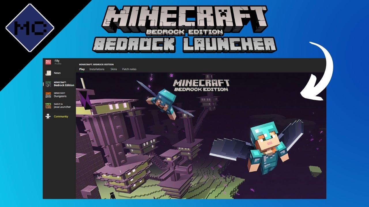 download minecraft mc launcher