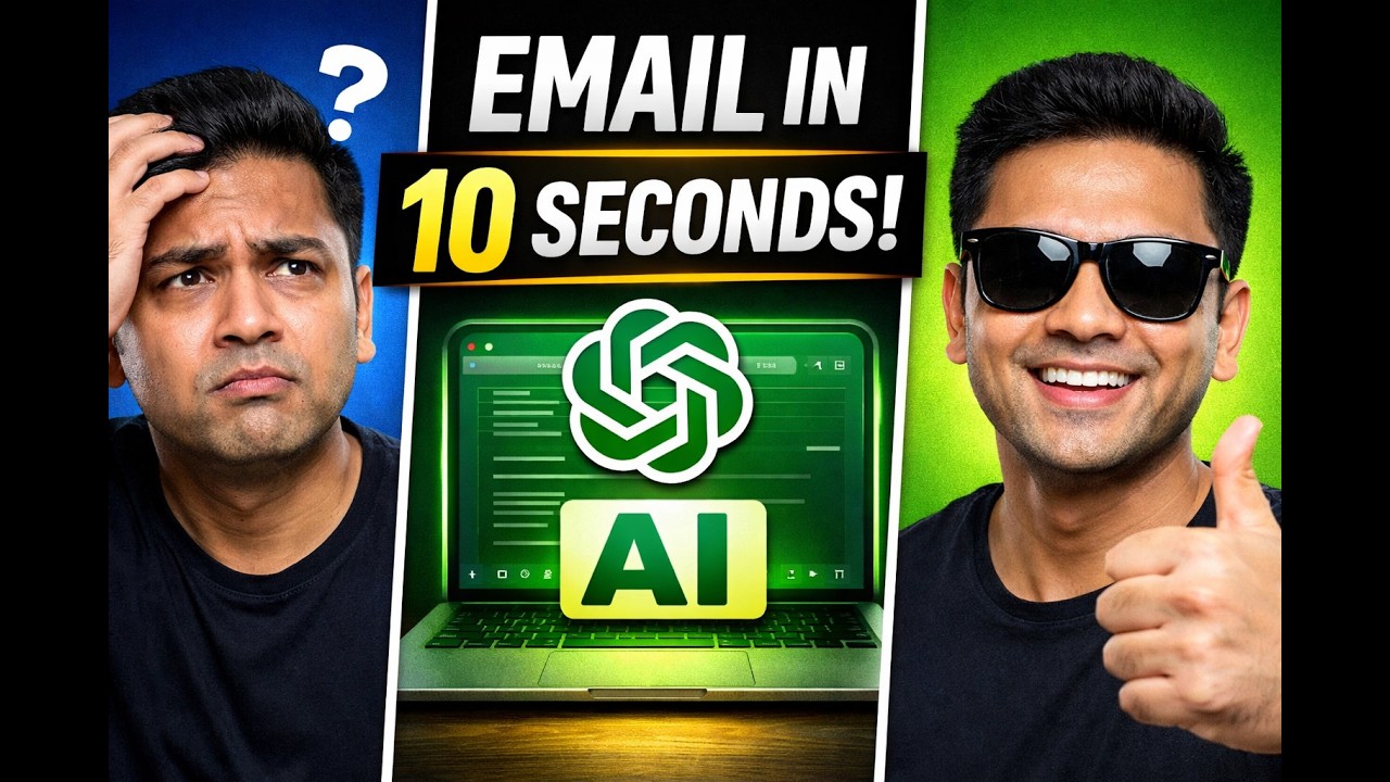 How to Write Professional Email Using AI in Seconds | Bangla Tutorial ...