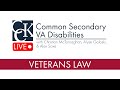 Most Common Secondary VA Disabilities