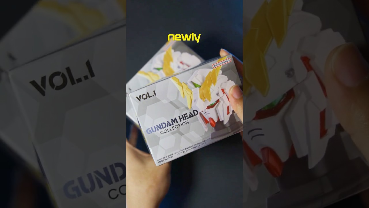 WHAT ARE THE ODDS?! Gundam Head Collection Vol.1 Unboxing #gundam