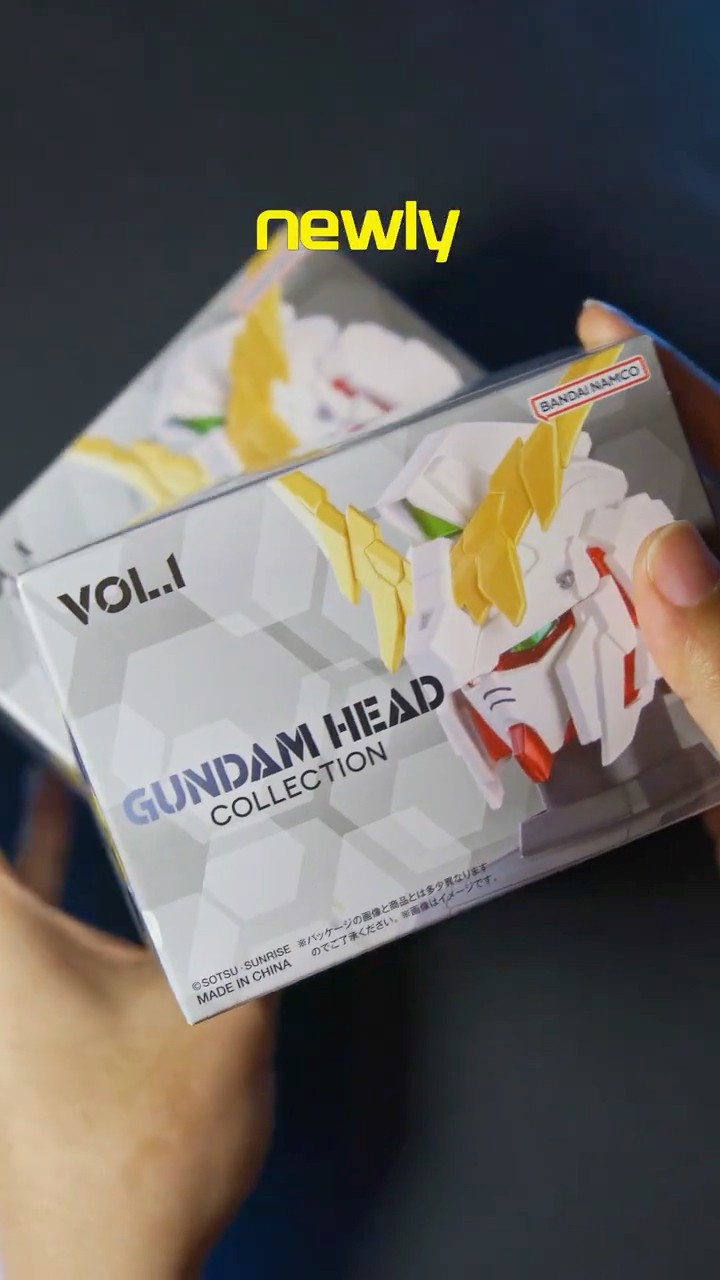 WHAT ARE THE ODDS?! Gundam Head Collection Vol.1 Unboxing #gundam