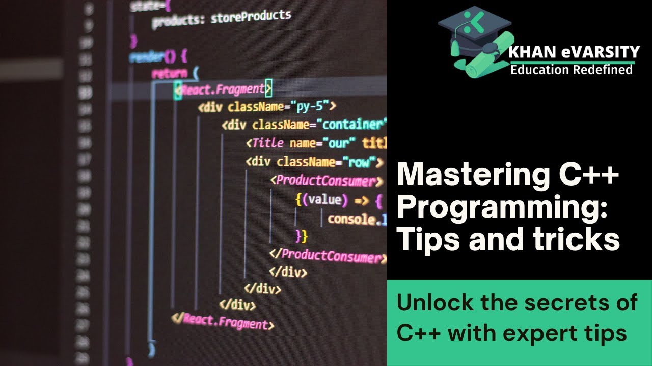 Mastering C++ Programming: Unlock the secrets of C++ with expert tips ...