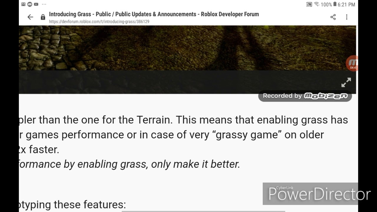 My Reaction To Roblox Dev Form Introducing Grass Youtube - introducing grass announcements roblox developer forum